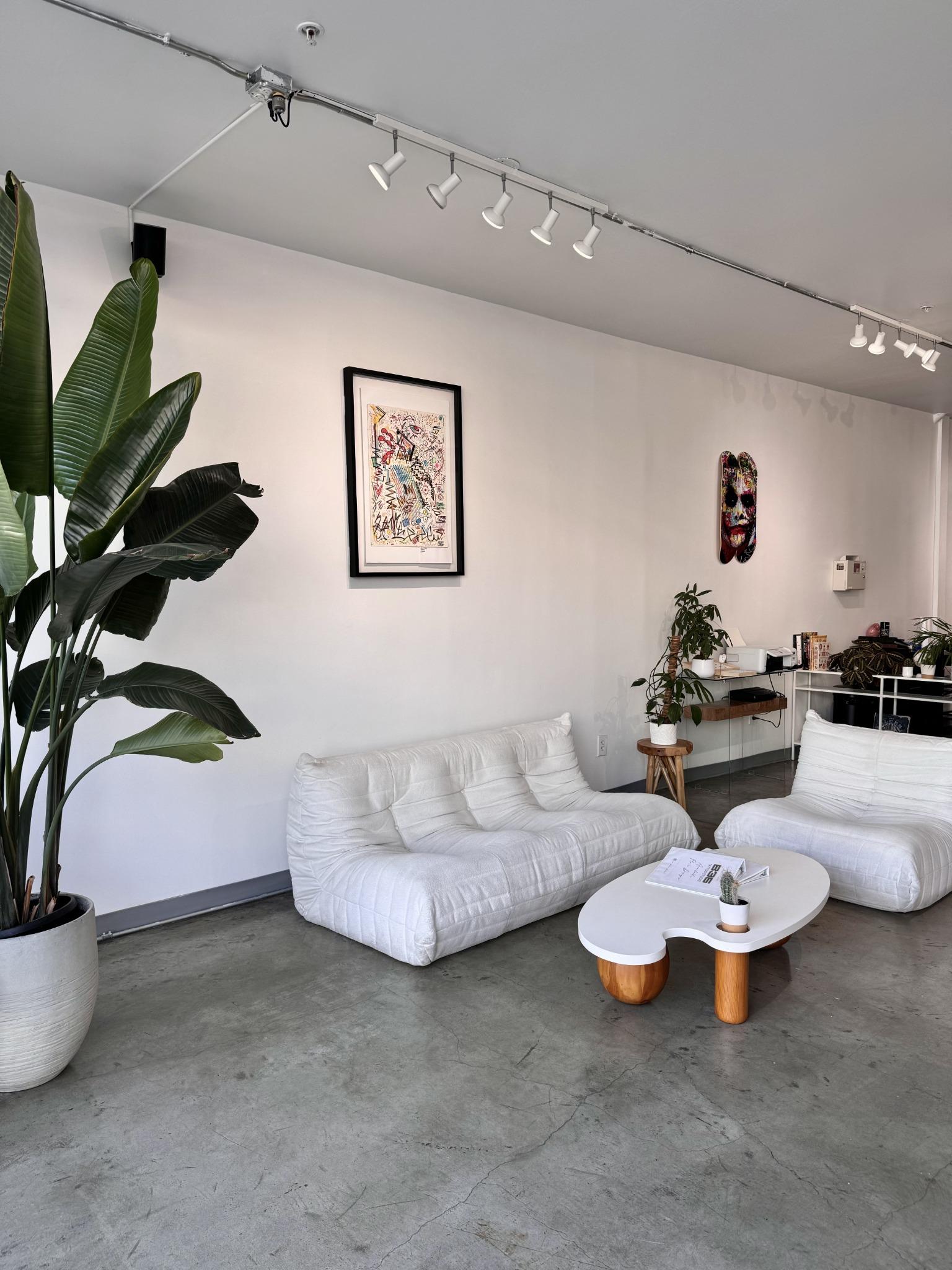 Interior of B36 Tattoo studio on Melrose Avenue